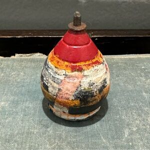 Vintage Wooden Spinning Top